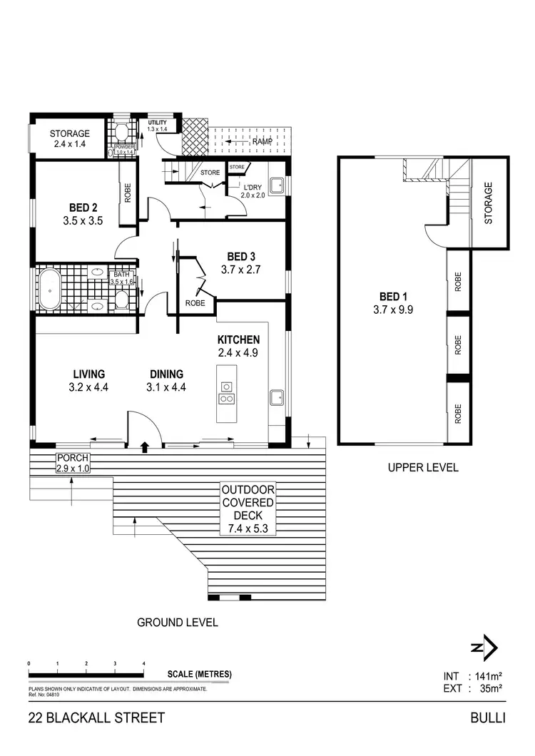 Floorplan of Homely house listing, 22 Blackall Street, Bulli NSW 2516
