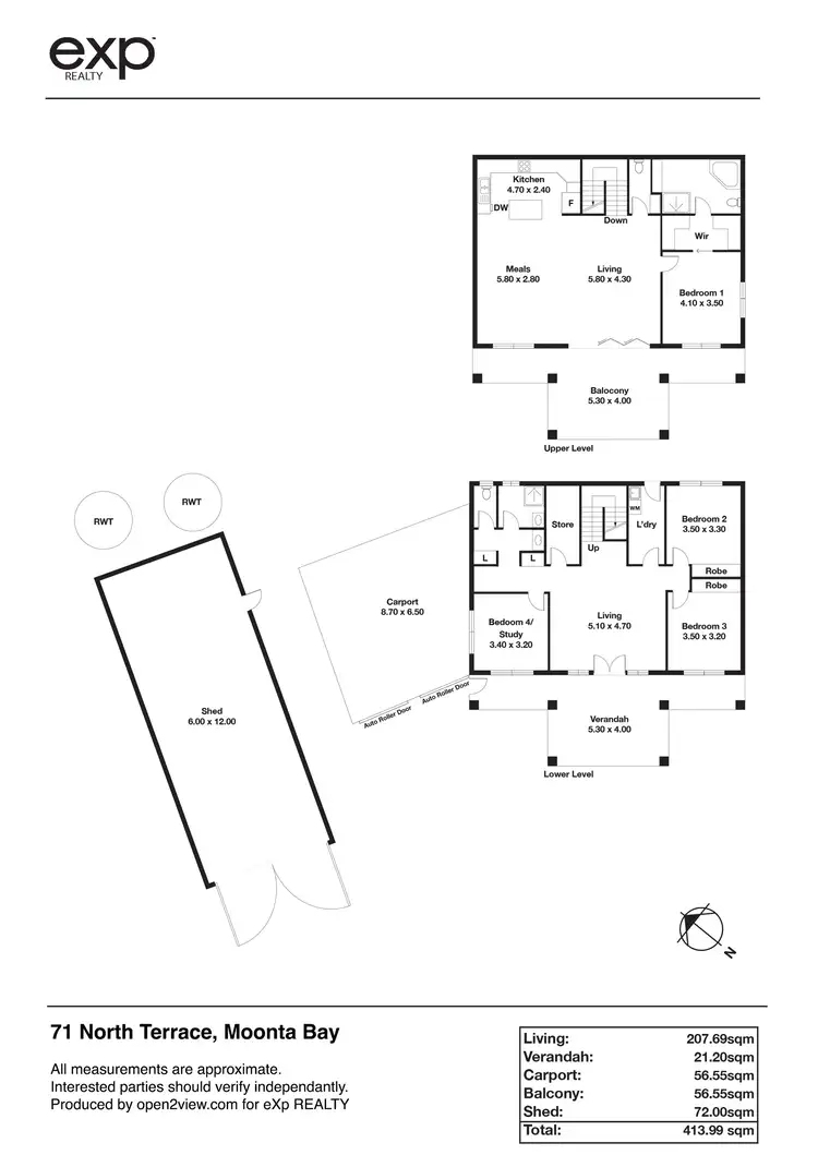 Floorplan of Homely house listing, 71 North Terrace, Moonta Bay SA 5558