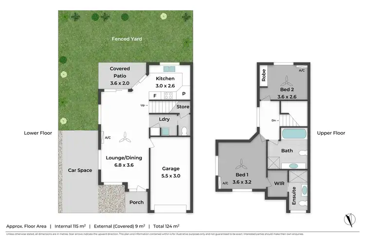 Floorplan of Homely townhouse listing, 43/45 Ari Street, Marsden QLD 4132