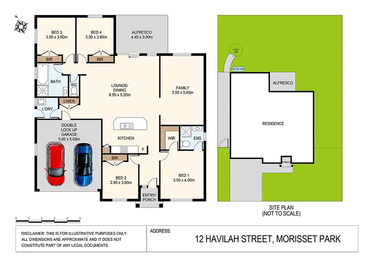 Floorplan of Homely house listing, 12 Havilah Street, Morisset Park NSW 2264