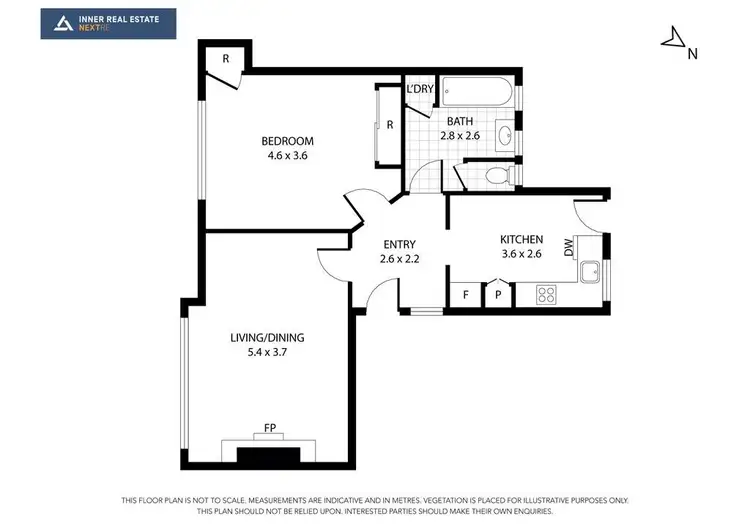 Floorplan of Homely apartment listing, 15/18 Queens Road, Melbourne VIC 3004