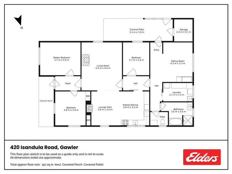 Floorplan of Homely rural property listing, 420 Isandula Road, Gawler TAS 7315