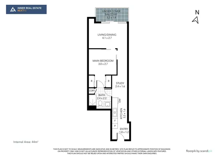 Floorplan of Homely apartment listing, 1908/199 William Street, Melbourne VIC 3000