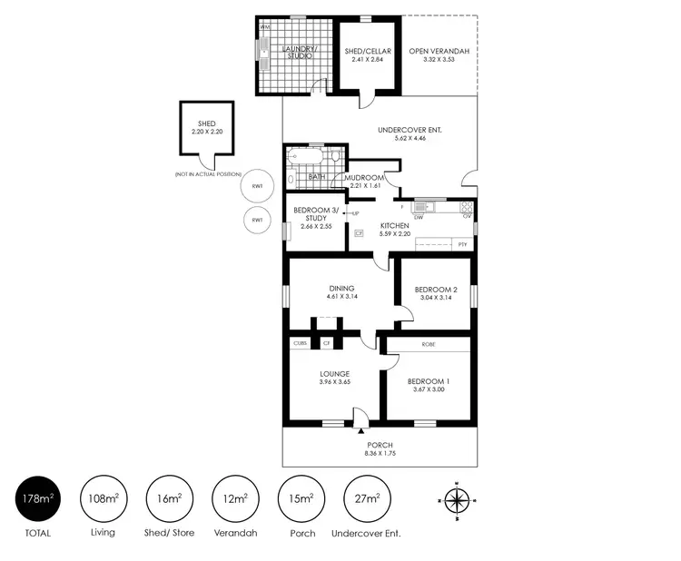 Floorplan of Homely house listing, 11 Springhead Road, Mount Torrens SA 5244