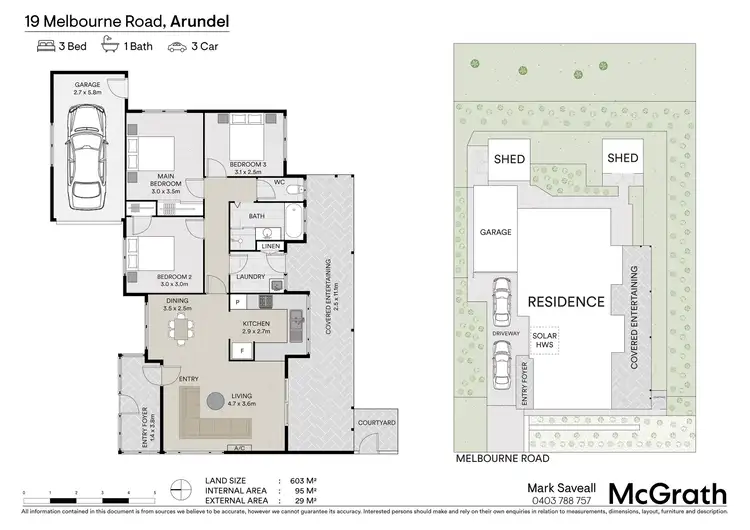 Floorplan of Homely house listing, 19 Melbourne Road, Arundel QLD 4214