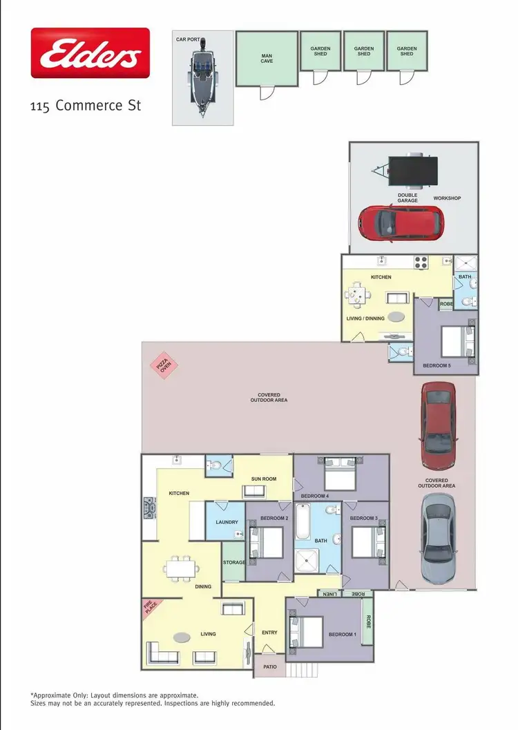 Floorplan of Homely house listing, 115 Commerce Street, Taree NSW 2430