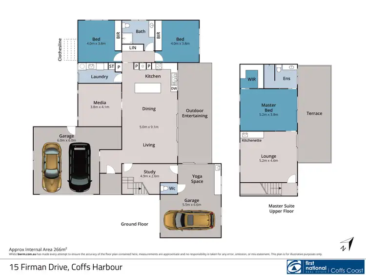 Floorplan of Homely house listing, 15 Firman Drive, Coffs Harbour NSW 2450