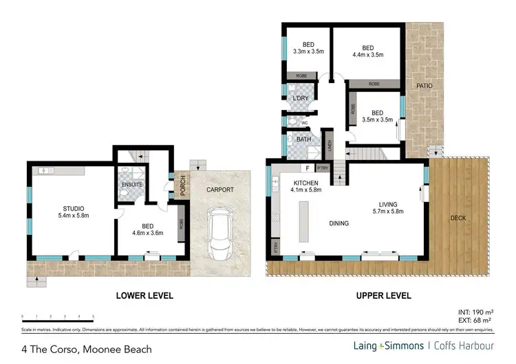 Floorplan of Homely house listing, 4 The Corso, Moonee Beach NSW 2450
