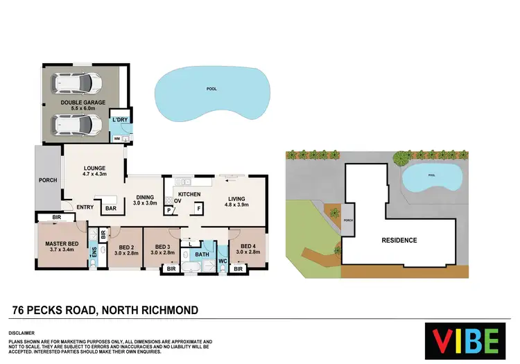 Floorplan of Homely house listing, 76 Pecks Road, North Richmond NSW 2754
