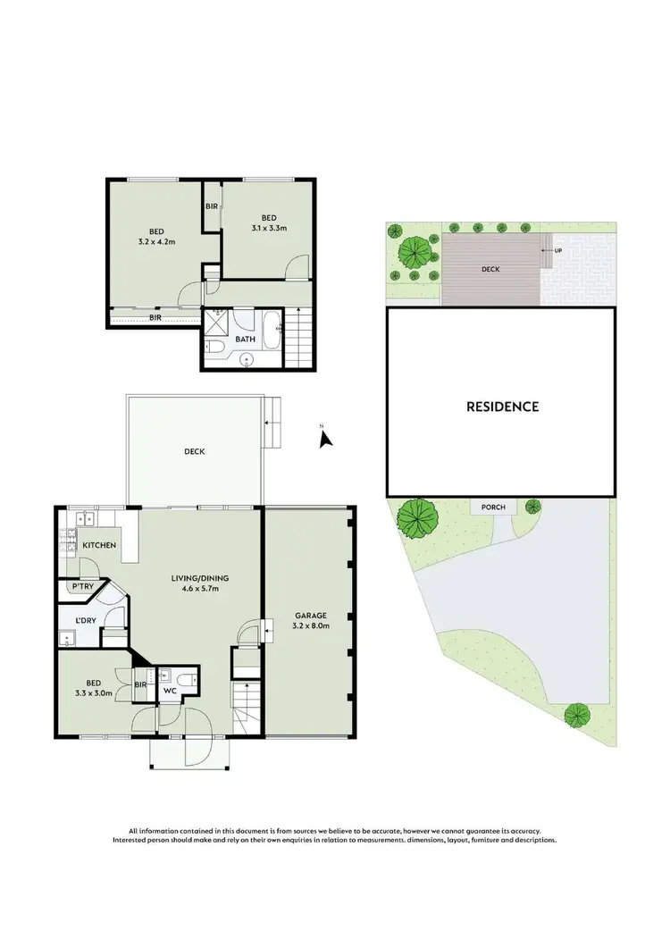 Floorplan of Homely townhouse listing, 6/21 Leigh Road, Croydon VIC 3136