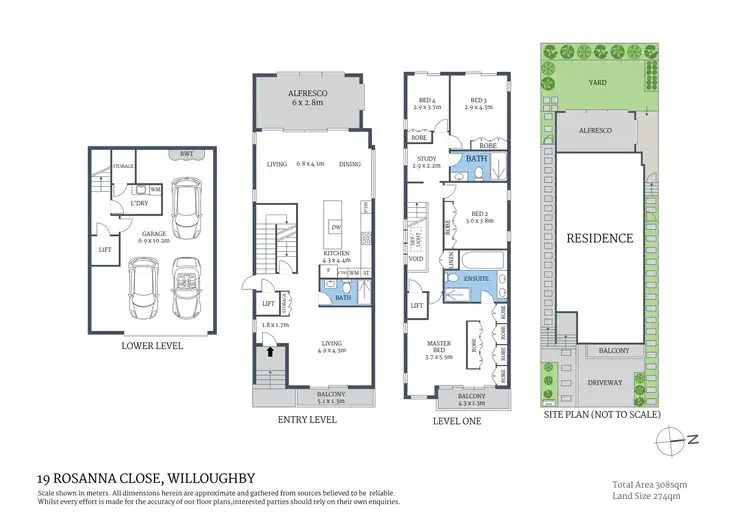 Floorplan of Homely house listing, 19 Rosanna Close, Willoughby NSW 2068