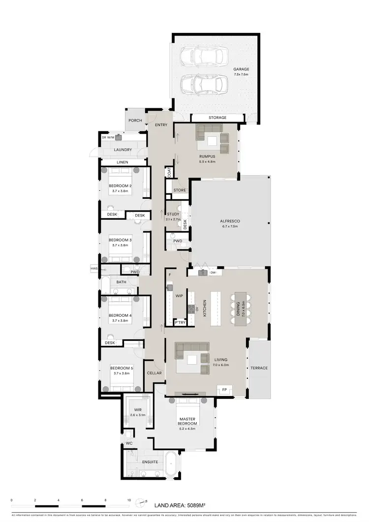 Floorplan of Homely house listing, 8 Dinnys Lane, Batesford VIC 3213