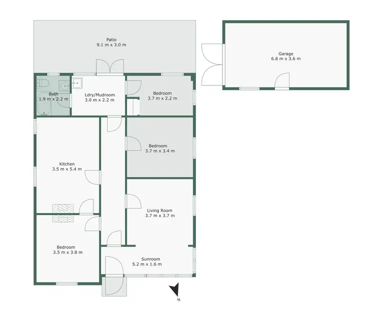 Floorplan of Homely house listing, 82 Erskine Street, Armidale NSW 2350