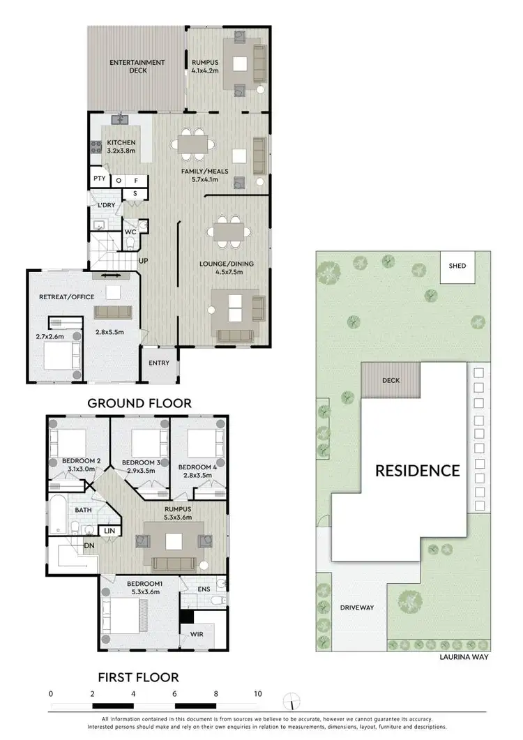 Floorplan of Homely house listing, 21 Laurina Way, Glenwood NSW 2768
