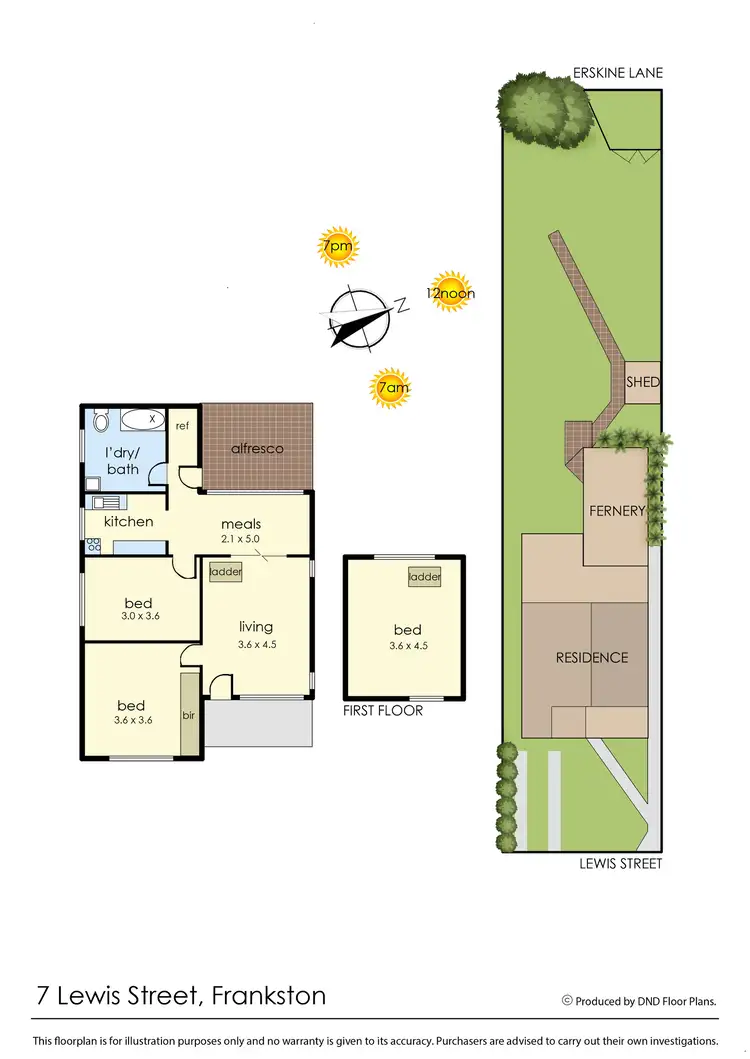 Floorplan of Homely house listing, 7 Lewis Street, Frankston VIC 3199