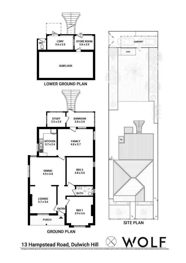 Floorplan of Homely house listing, 13 Hampstead Road, Dulwich Hill NSW 2203