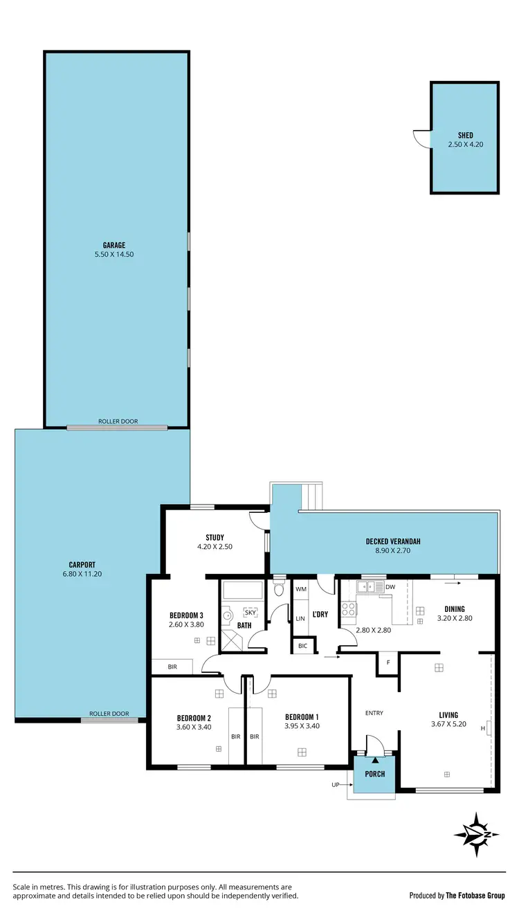 Floorplan of Homely house listing, 25 Wakefield Avenue, Morphett Vale SA 5162