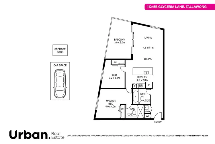 Floorplan of Homely apartment listing, 412/5B Glyceria Lane, Tallawong NSW 2762