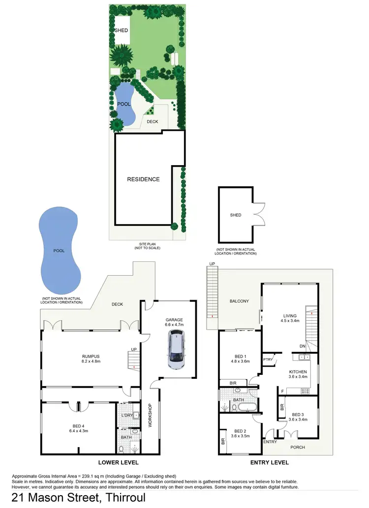 Floorplan of Homely house listing, 21 Mason Street, Thirroul NSW 2515