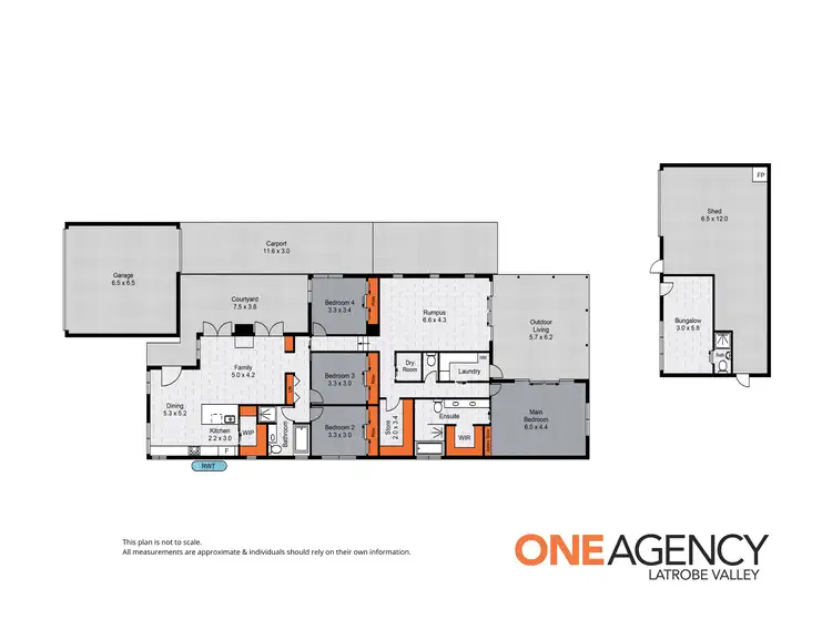 Floorplan of Homely house listing, 20 George Street, Traralgon VIC 3844