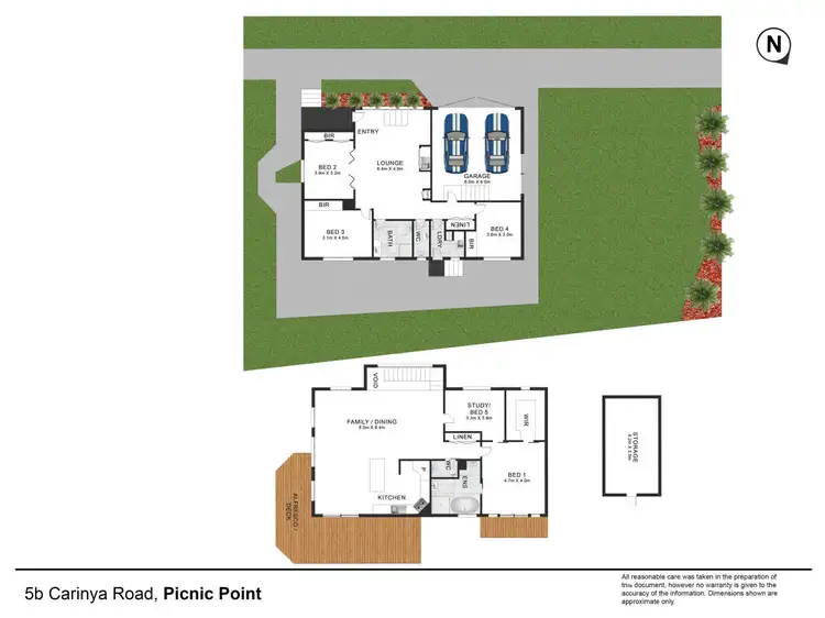 Floorplan of Homely house listing, 5B Carinya Road, Picnic Point NSW 2213