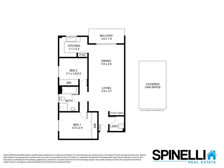 Floorplan of Homely apartment listing, 14/46-48 Keira Street, Wollongong NSW 2500