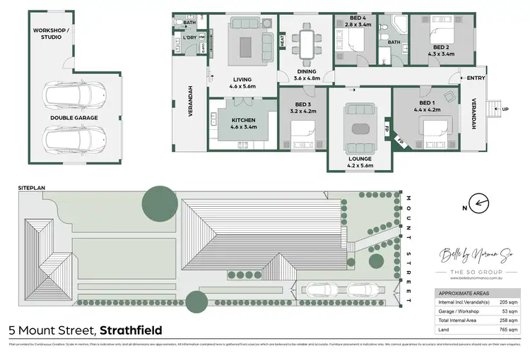 Floorplan of Homely house listing, 5 Mount Street, Strathfield NSW 2135