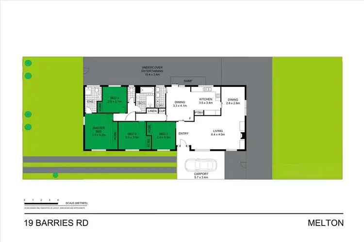 Floorplan of Homely house listing, 19 Barries Road, Melton VIC 3337