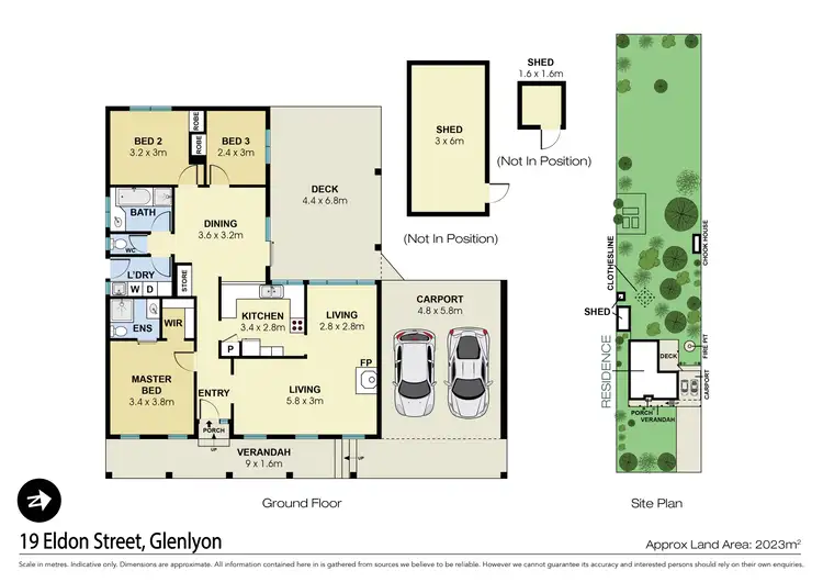 Floorplan of Homely house listing, 19 Eldon Street, Glenlyon VIC 3461