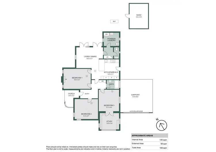 Floorplan of Homely house listing, 6 River Street, St Peters SA 5069