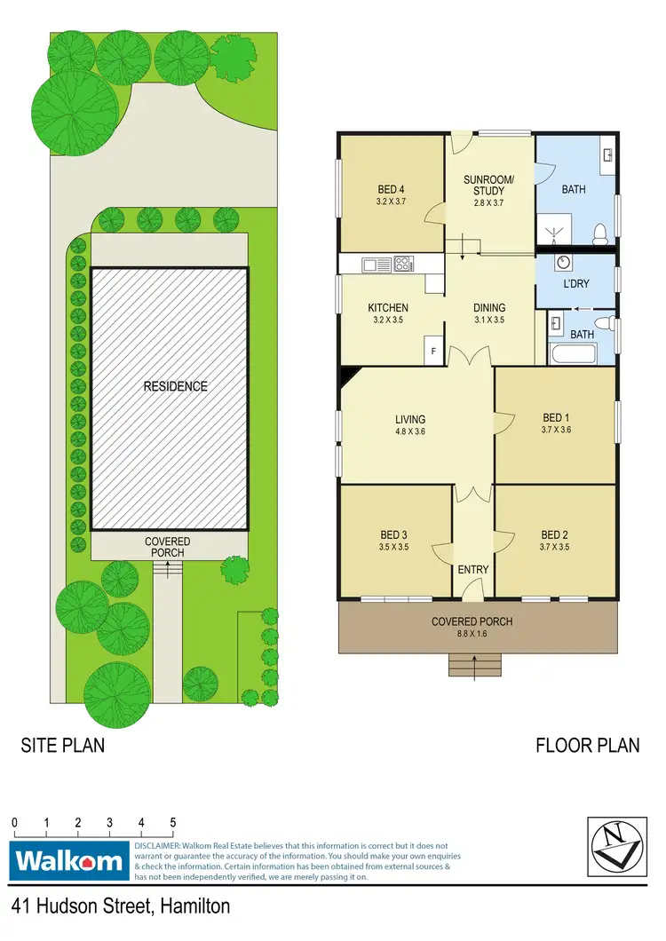 Floorplan of Homely house listing, 41 Hudson Street, Hamilton NSW 2303