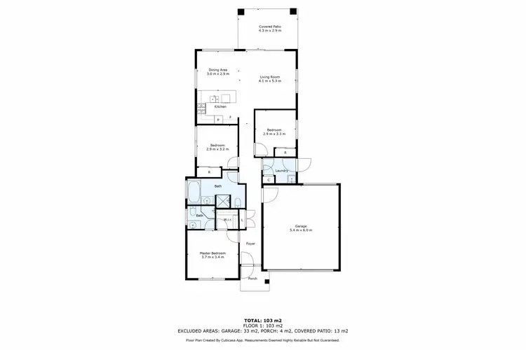 Floorplan of Homely house listing, 24 Sandon Place, Kelso QLD 4815
