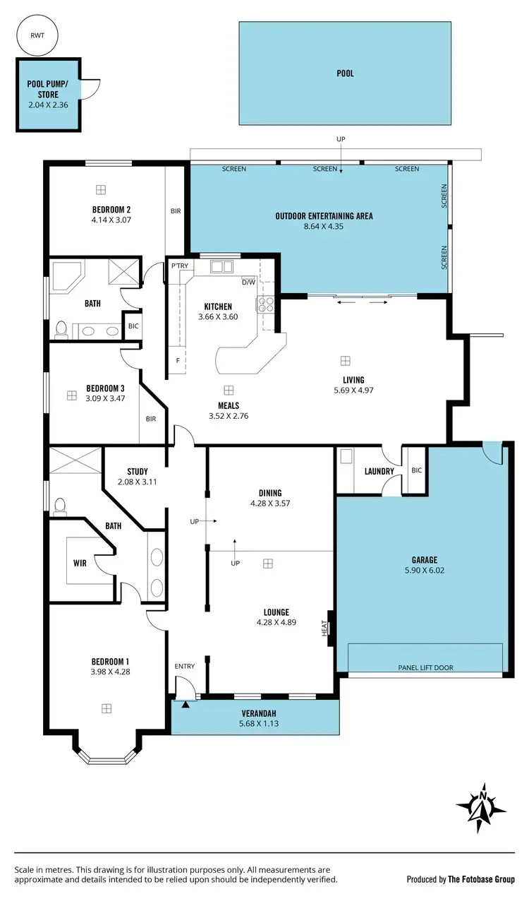 Floorplan of Homely house listing, 15 Spring Crescent, Mclaren Flat SA 5171