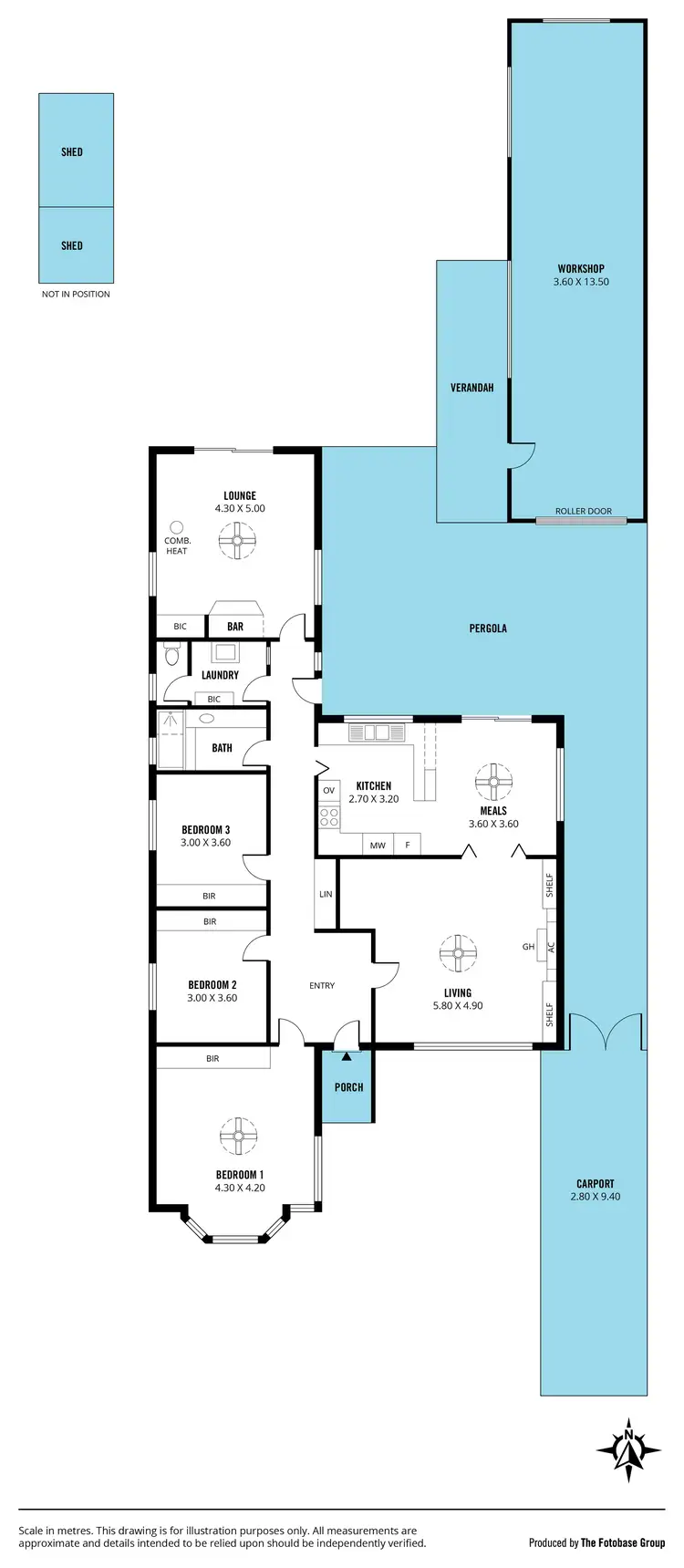 Floorplan of Homely house listing, 10 Clarence Street, Henley Beach SA 5022