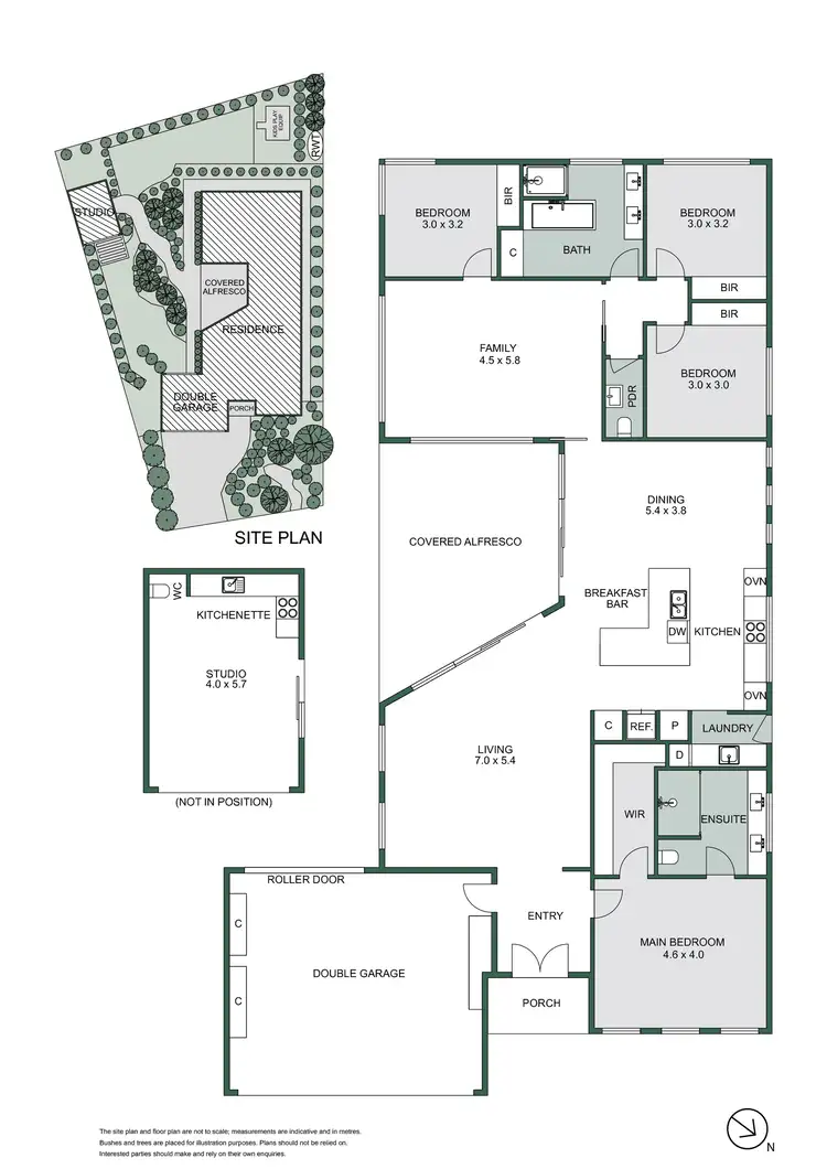 Floorplan of Homely house listing, 5 Wallaby Drive, Rosebud VIC 3939