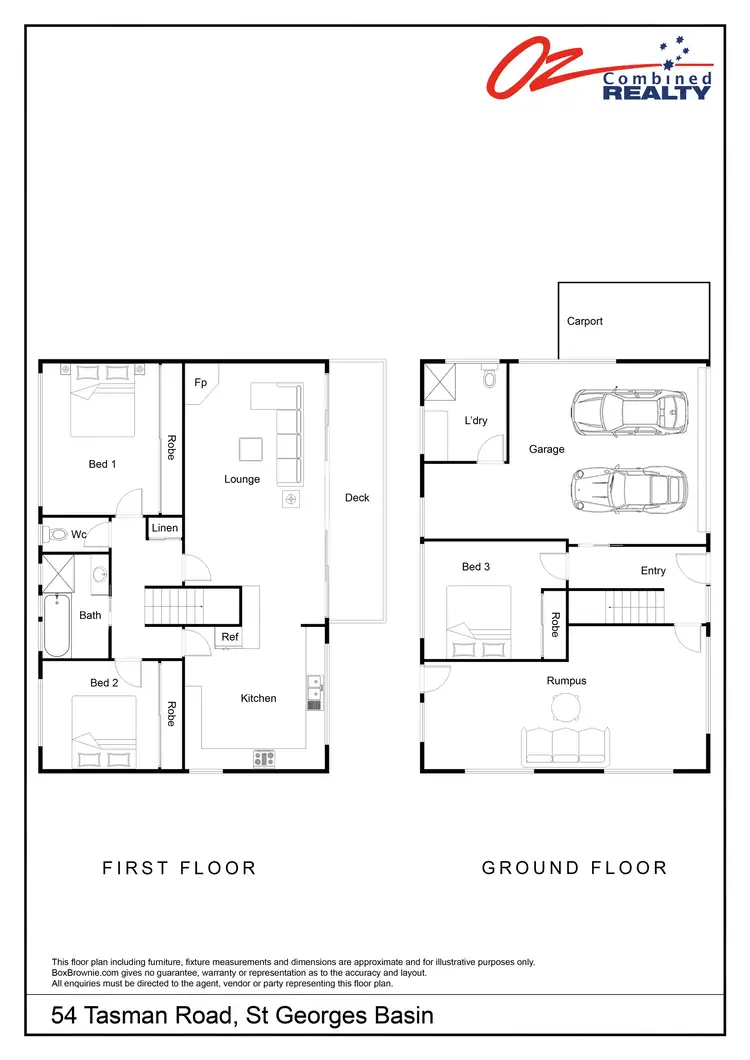 Floorplan of Homely house listing, 54 Tasman Road, St Georges Basin NSW 2540