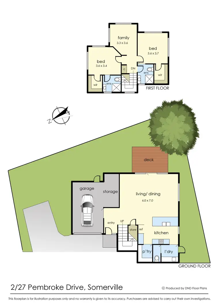 Floorplan of Homely house listing, 2/27 Pembroke Drive, Somerville VIC 3912