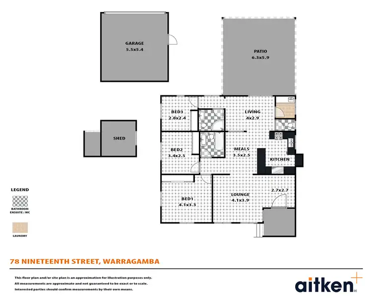 Floorplan of Homely house listing, 78 Nineteenth Street, Warragamba NSW 2752