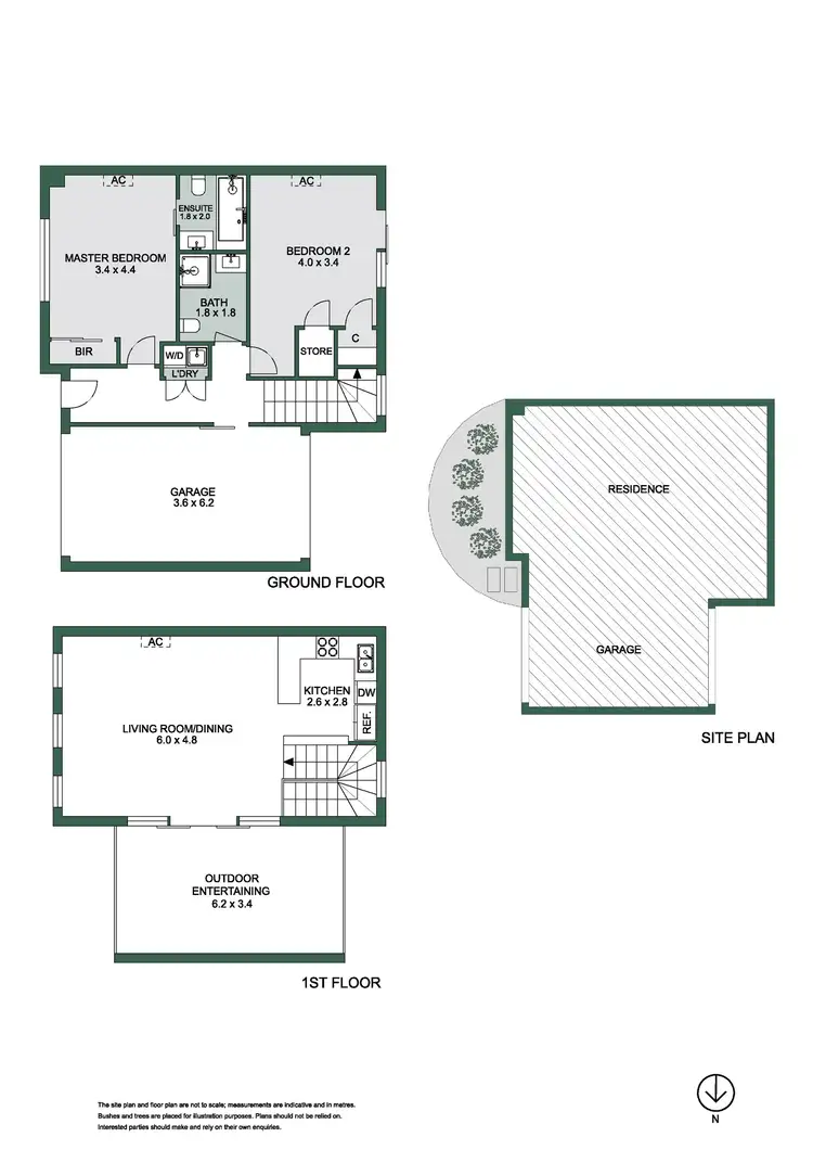 Floorplan of Homely unit listing, 2/3 Hope Street, Rosebud VIC 3939