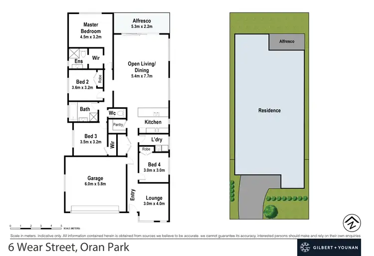 Floorplan of Homely house listing, 6 Wear Street, Oran Park NSW 2570