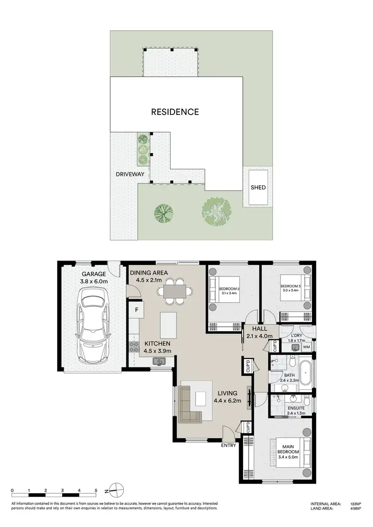 Floorplan of Homely house listing, 63A Henry Bayly Drive, Mudgee NSW 2850