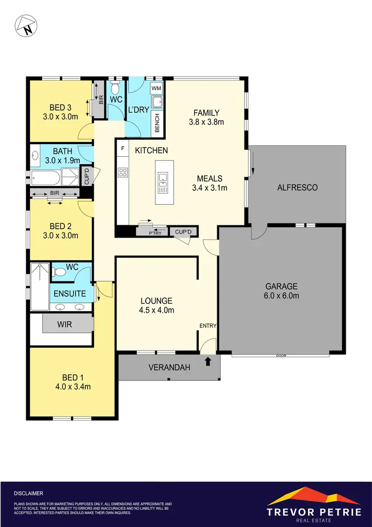 Floorplan of Homely house listing, 4 Linsdell Court, Canadian VIC 3350