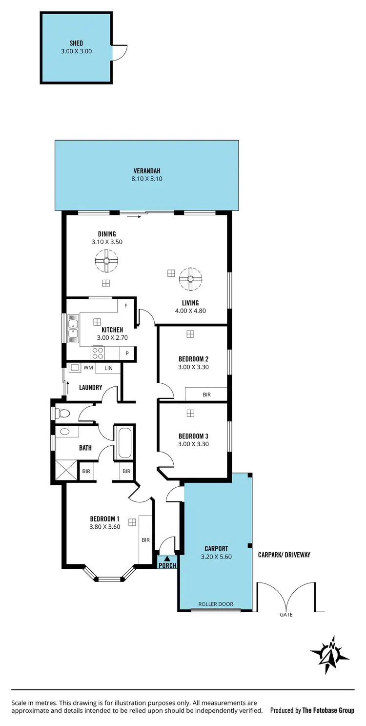 Floorplan of Homely house listing, 24B Clacton Road, Dover Gardens SA 5048