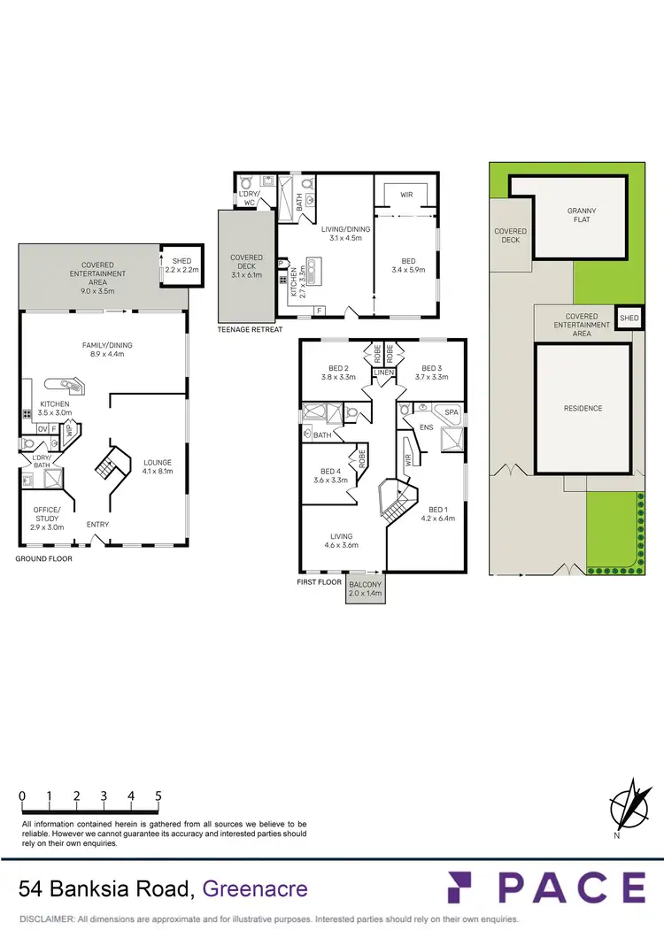 Floorplan of Homely house listing, 54 Banksia Road, Greenacre NSW 2190