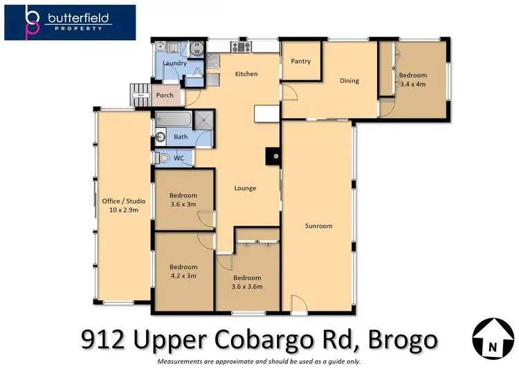 Floorplan of Homely rural property listing, 912 Upper Cobargo Road, Brogo NSW 2550