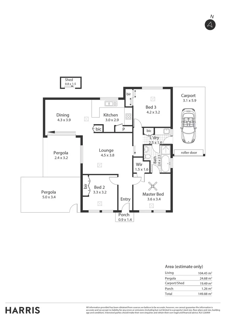 Floorplan of Homely house listing, 6a Wooton Road, Edwardstown SA 5039