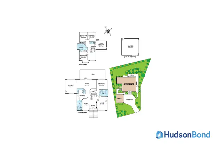 Floorplan of Homely house listing, 2 Leyte Close, Doncaster VIC 3108