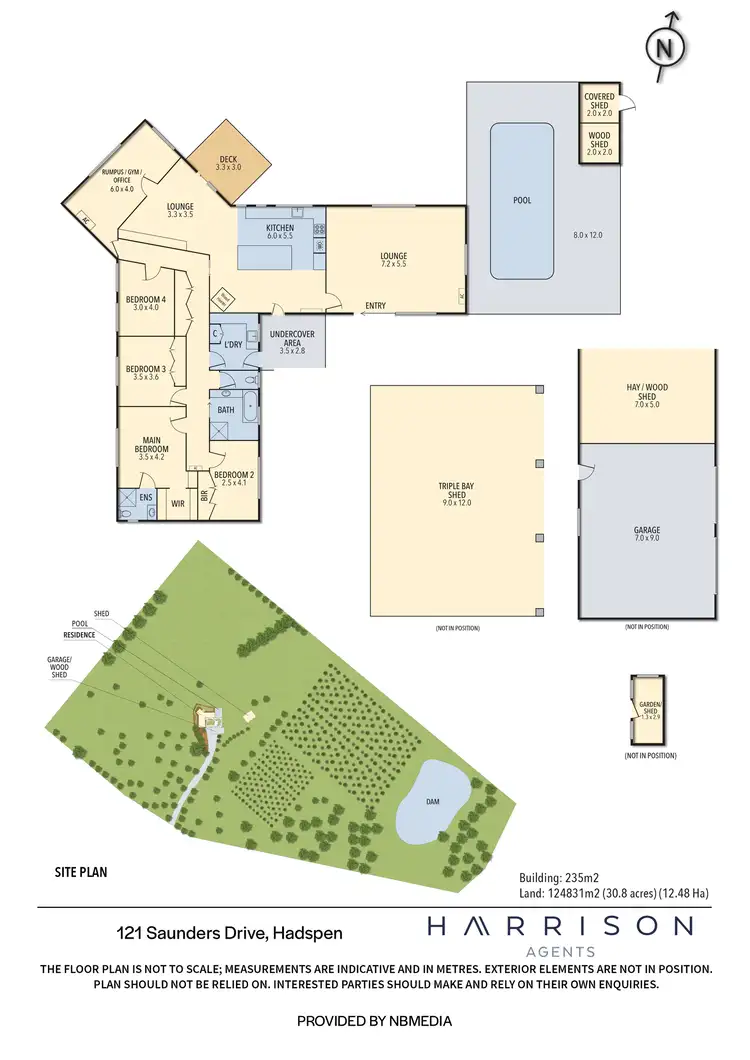 Floorplan of Homely house listing, 121 Saunders Drive, Hadspen TAS 7290