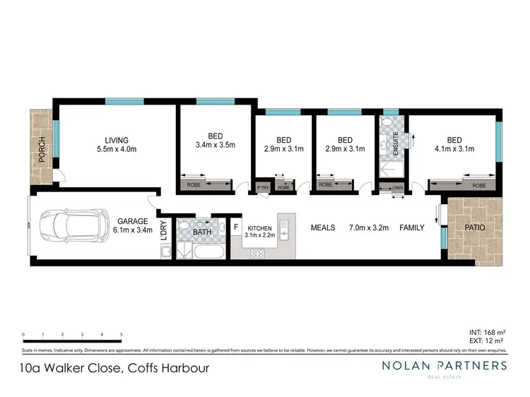 Floorplan of Homely house listing, 10a Walker Close, Coffs Harbour NSW 2450