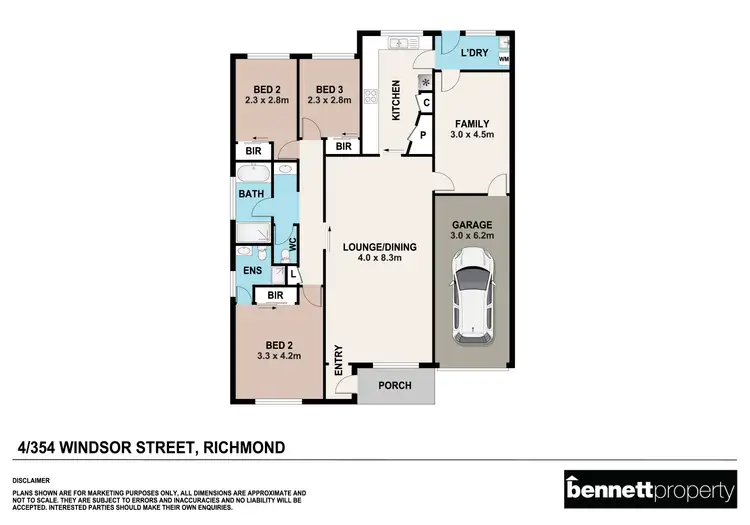 Floorplan of Homely house listing, 4/354 Windsor Street, Richmond NSW 2753